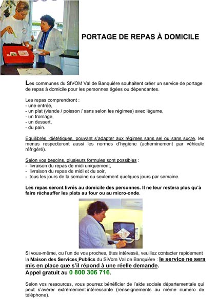 Portage-repas