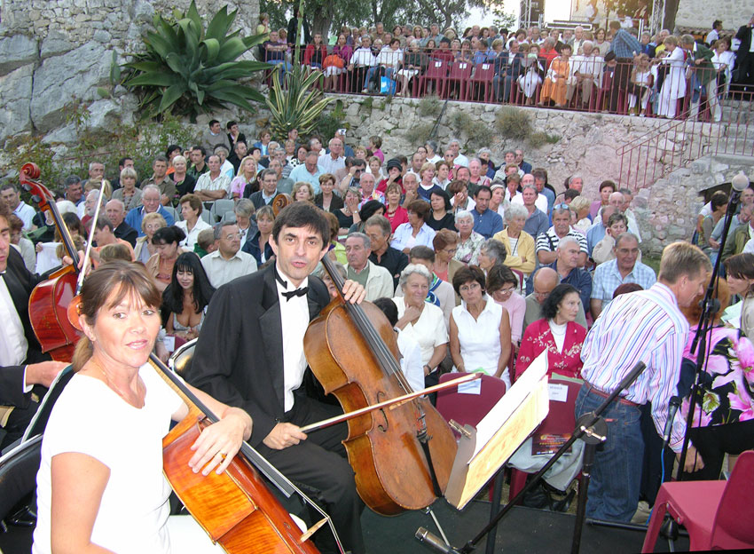 orchestre et foule