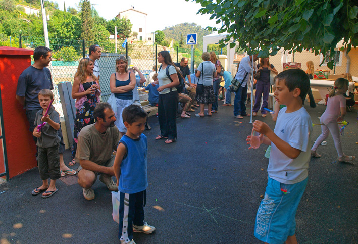 La kermesse de l'école de Plan d'Ariou