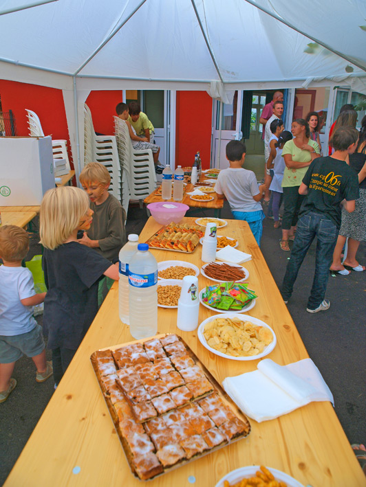 La kermesse de l'école de Plan d'Ariou