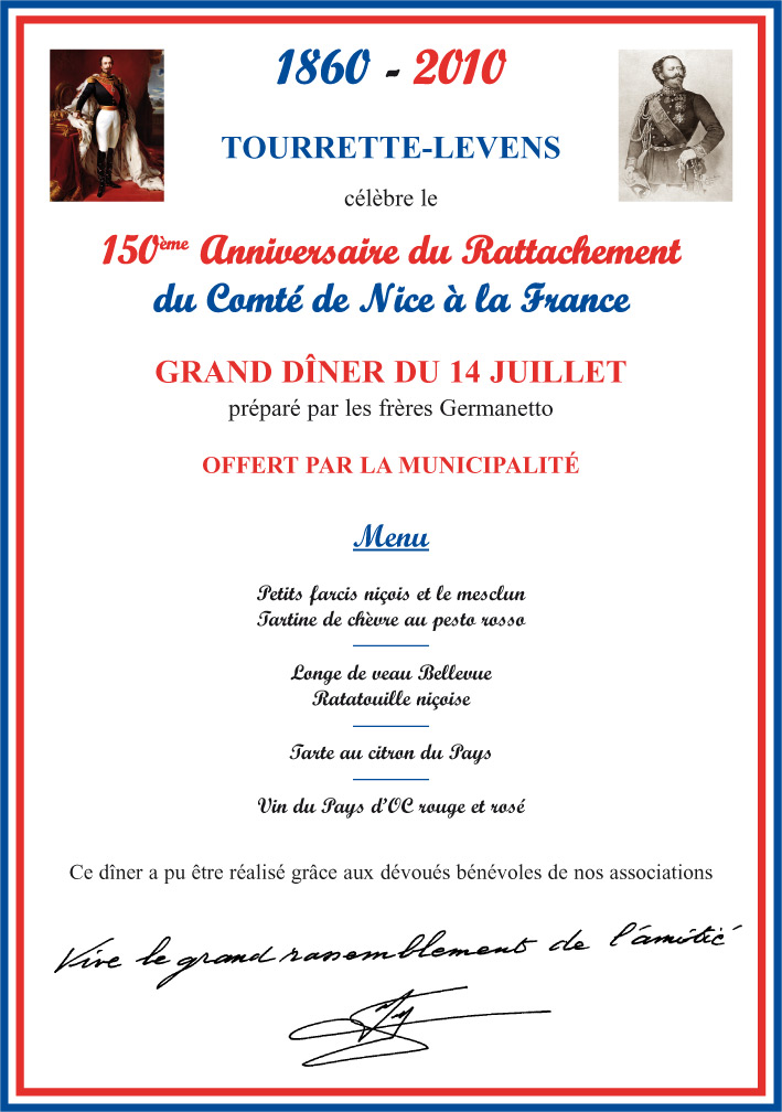 Repas du 14 juillet