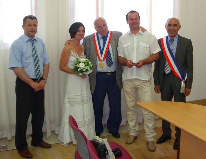 Mariage d'Eric Ribaut et Gersende Cretin 