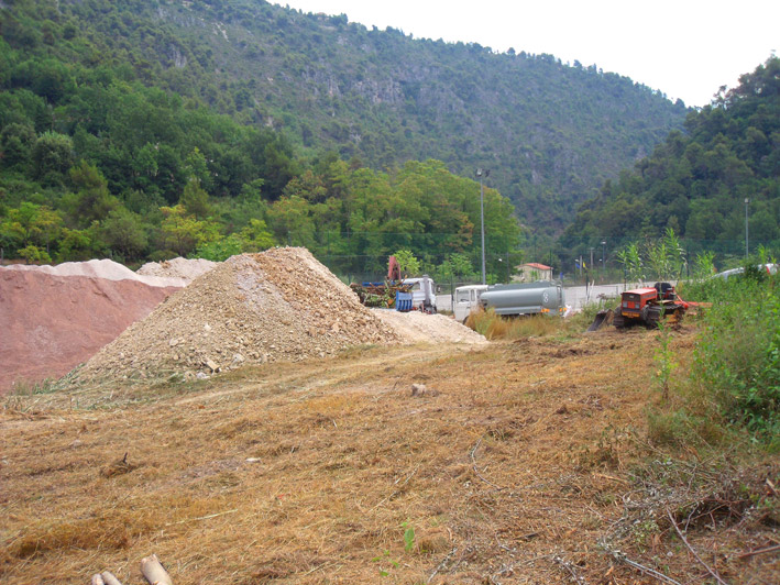 Stade, travaux