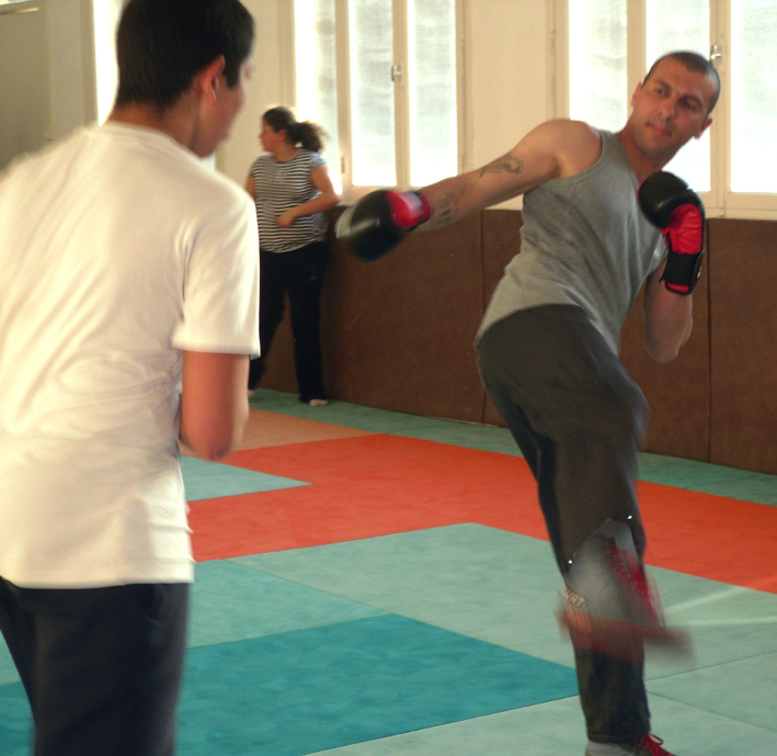 Boxe française