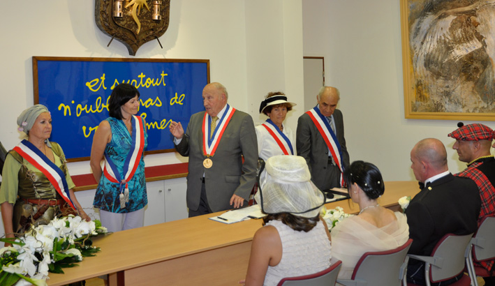Mariage Bergonzi-Martin