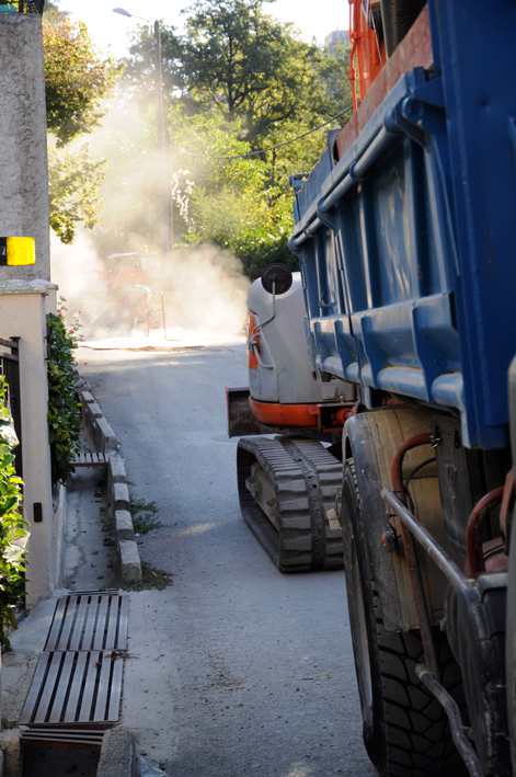 Travaux à la Gabre