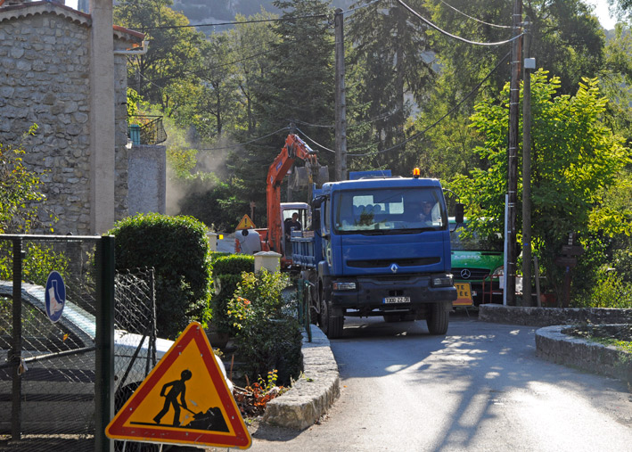 Travaux à la Gabre