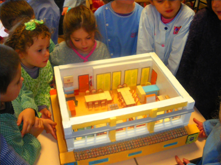 Maquette de classe maternelle