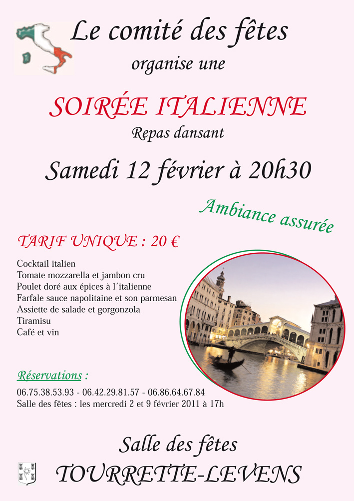 Soirée italienne