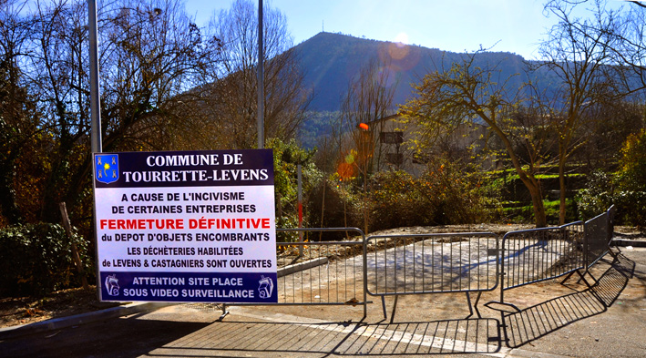 Dépôt des encombrants