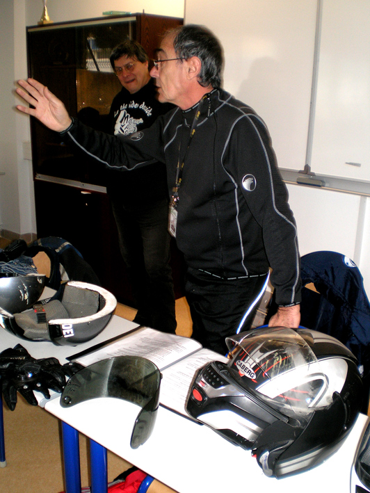 Motards à Rene-Cassin