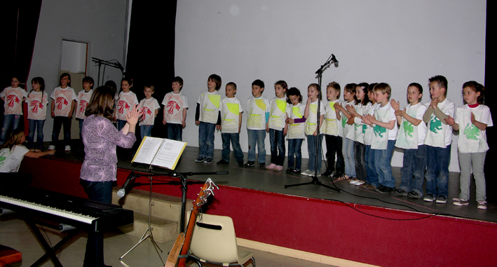 Les enfants chantent