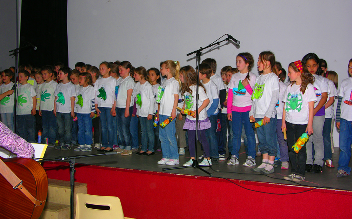 Les enfants chantent