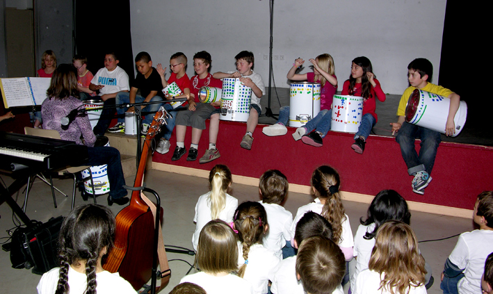 Les enfants chantent