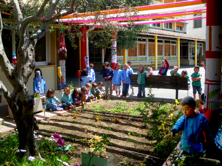 Maternelle et jardinage
