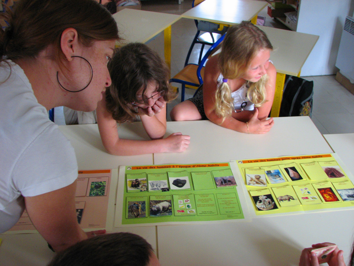 Préhistoire à l'école
