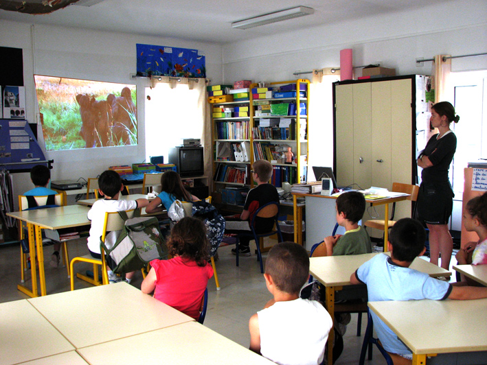 Préhistoire à l'école