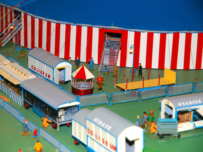 Maquette cirque Thièche