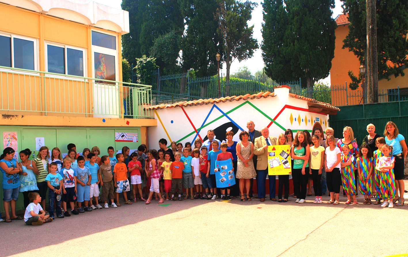 Arlequin à l'école primaire