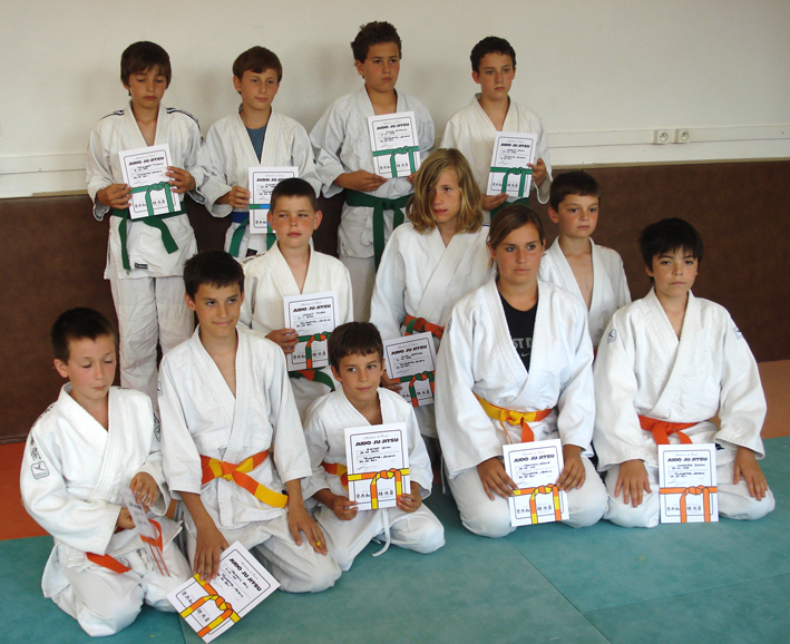 Passage de grade au judo