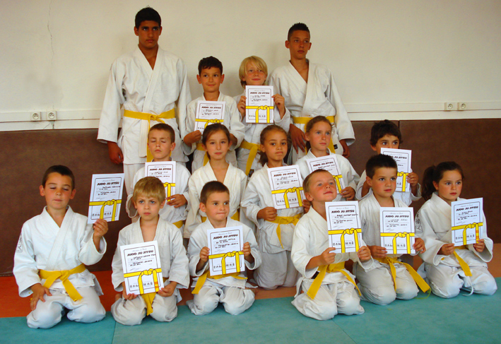Passage de grade au judo