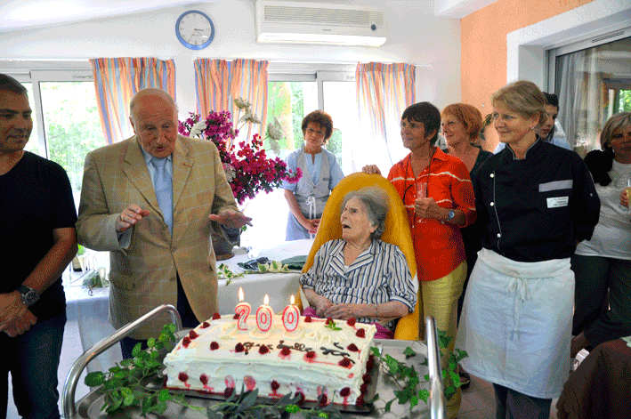 Lily Montiglio a 100 ans
