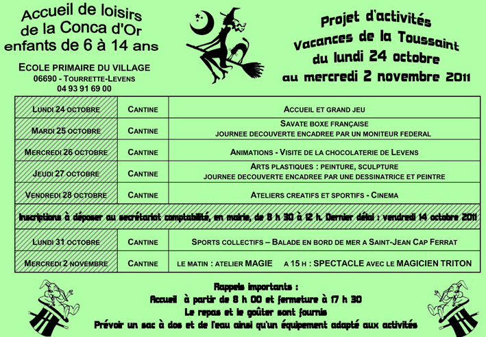 Programme 6 à 14 ans