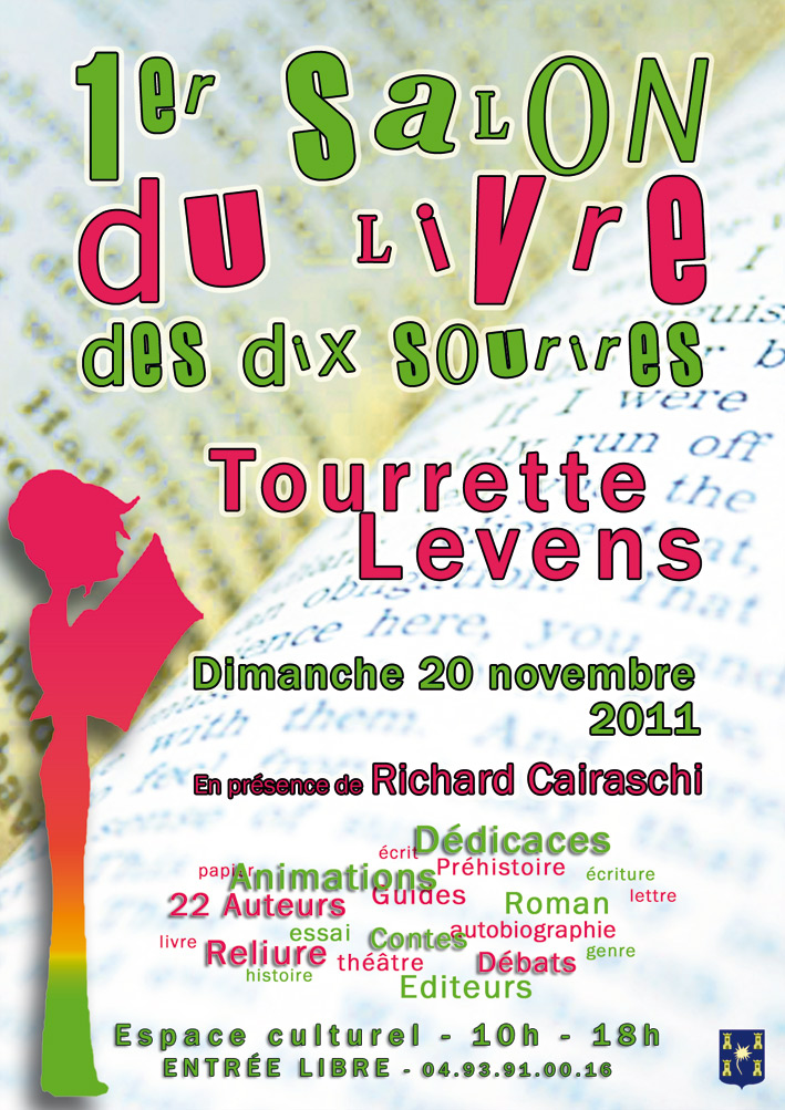 affiche du salon du livre