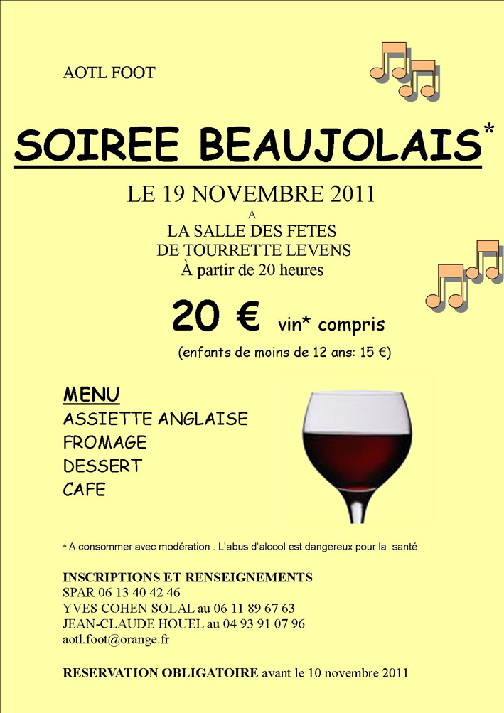 Soirée "Beaujolais"