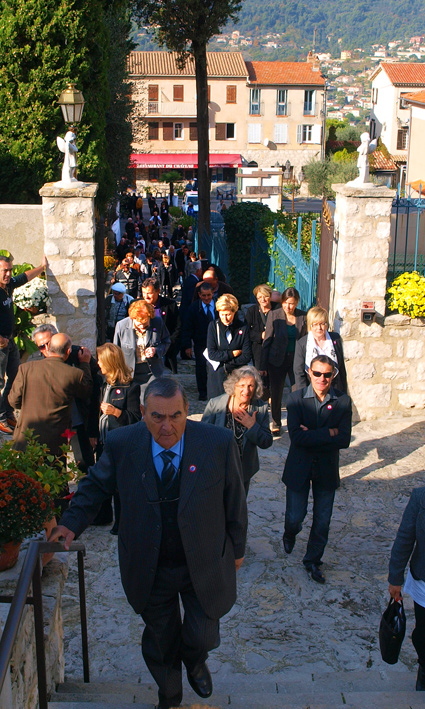 Montée au cimetière