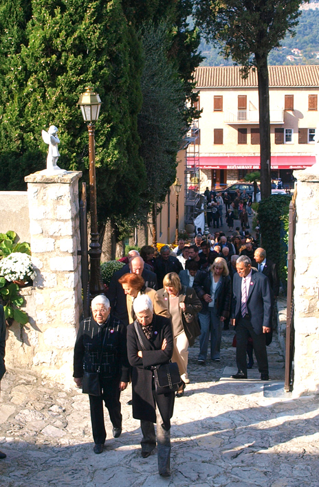 Montée au cimetière