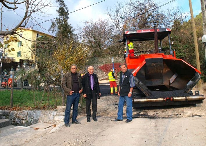 Travaux à Tralatorre