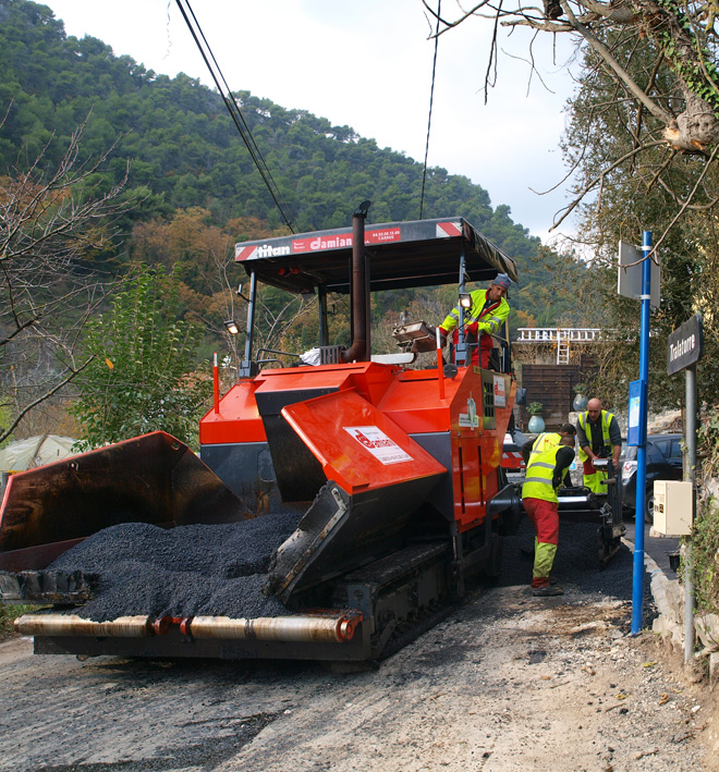 Travaux à Tralatorre