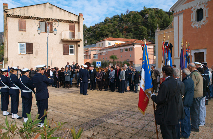 Le fanion de la préparation marine