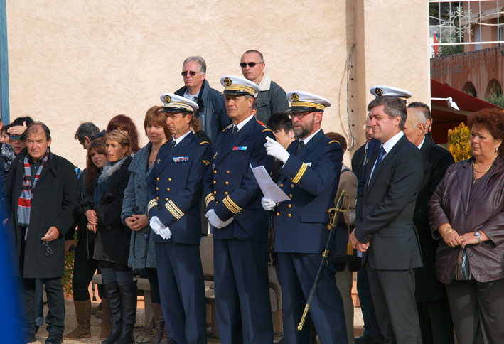 Le fanion de la préparation marine
