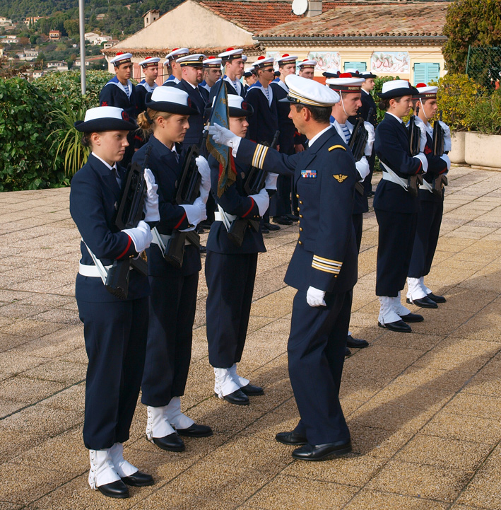 Le fanion de la préparation marine