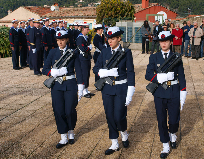 Le fanion de la préparation marine
