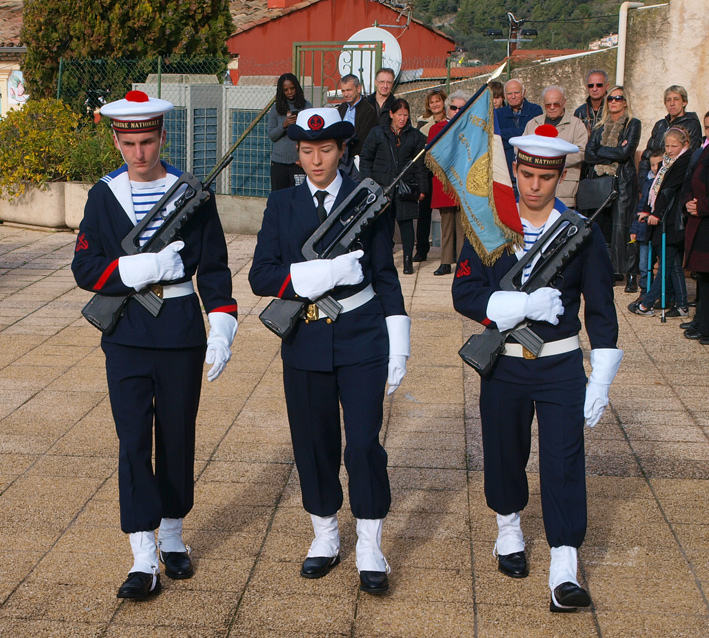 Le fanion de la préparation marine