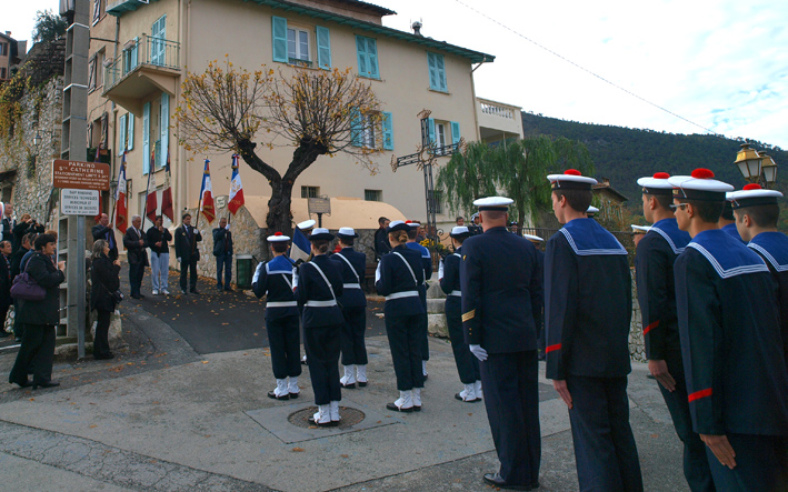 Le fanion de la préparation marine