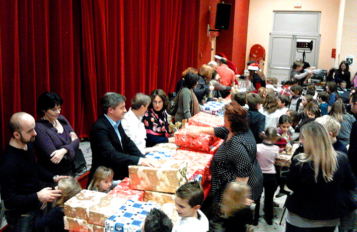 Cadeaux aux enfants des employés municipaux