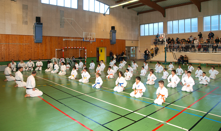Tournoi de karaté enfants
