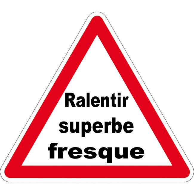 Panneau routier