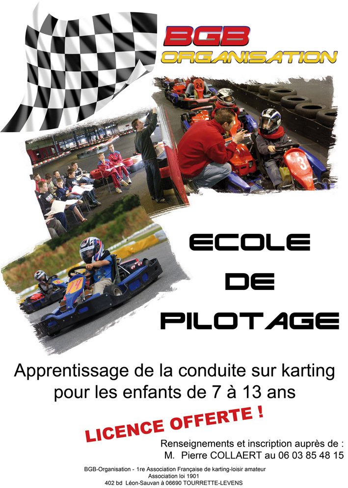 école de karting enfants