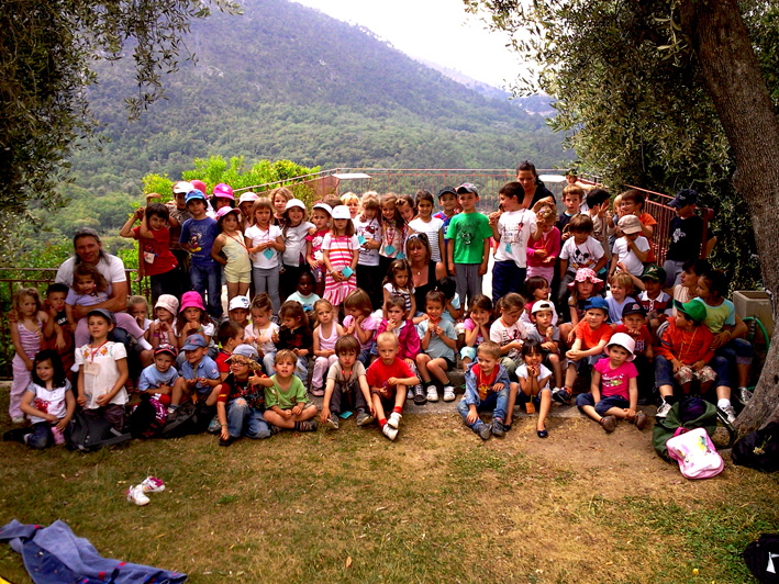 Enfants au château