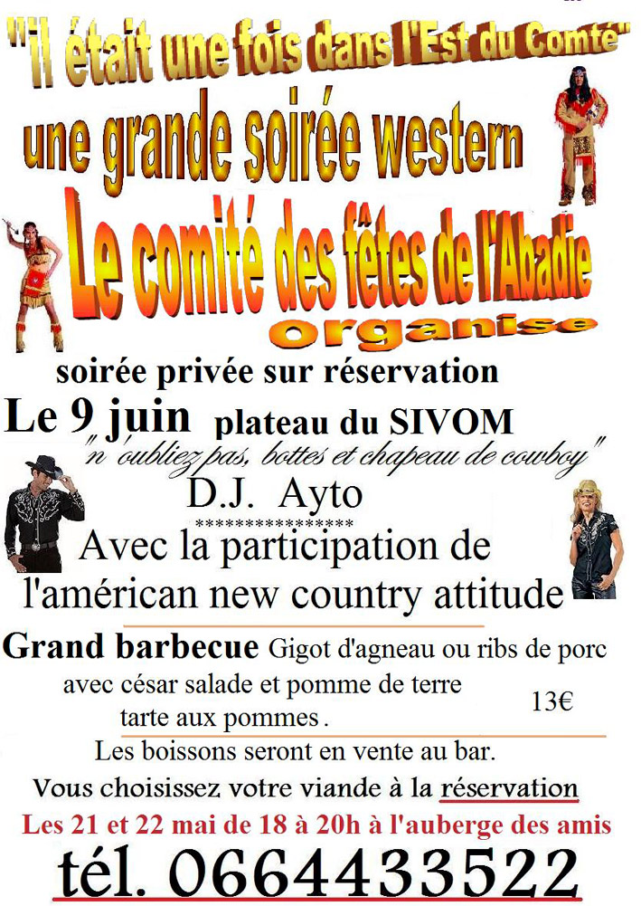 Soirée Western