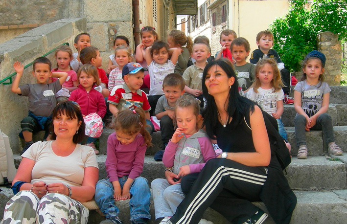 Maternelle à Entrevaux