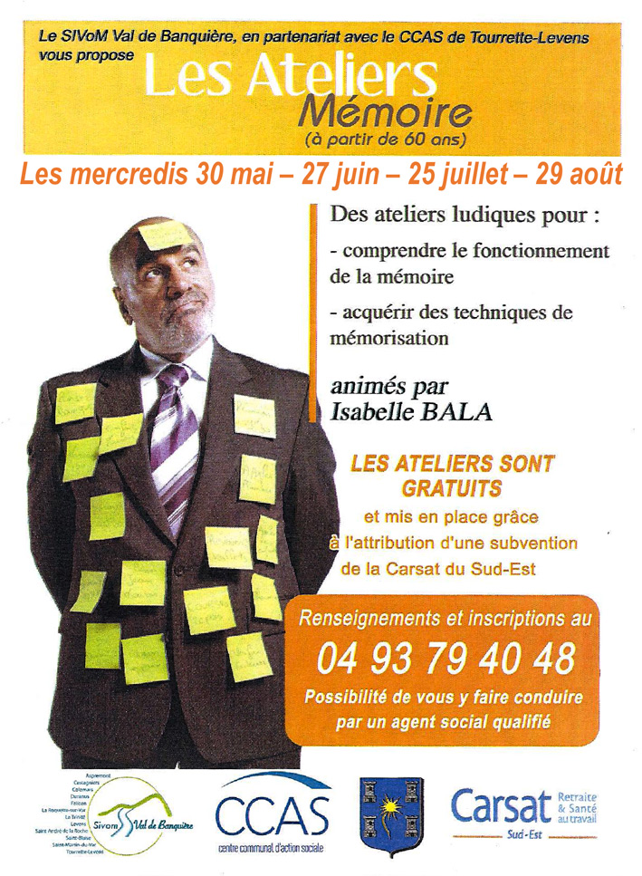 Ateliers mémoire