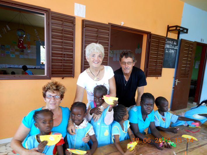 Ecole des Cajoutiers, Sénégal
