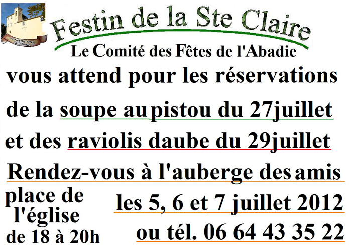 Festin de l'Abadie