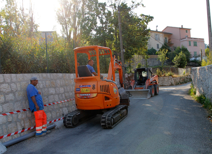 Travaux à la Gabre